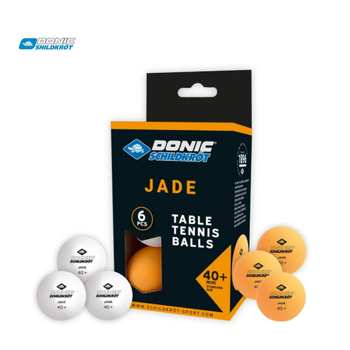 توپ پینگ پنگ برند دونیک شیلدکروت Jade بسته 6 عددی