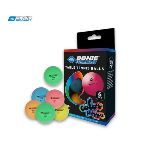 توپ پینگ پنگ برند دونیک شیلدکروت DONIC Color Popps